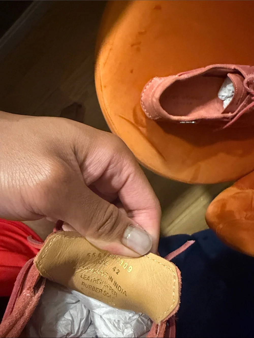 Kurt Geiger Coral Pink Suede Boat Shoes